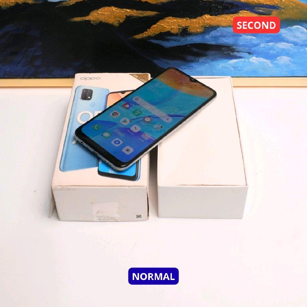 OPPO A15 3/32 GB HP SECOND ORIGINAL SINAR MUTIARA CELL