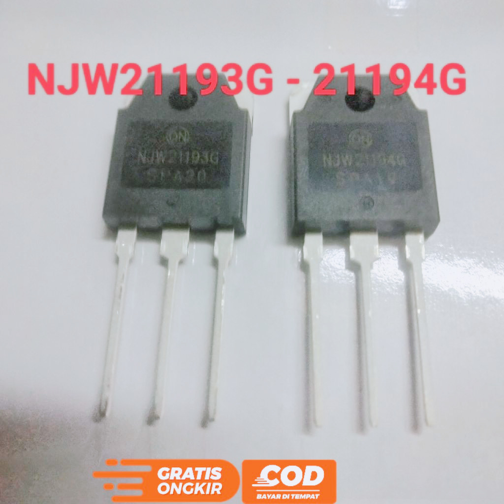 TRANSISTOR TR NJW21193G NJW21194G NJW 21193 21194 G SATU SET