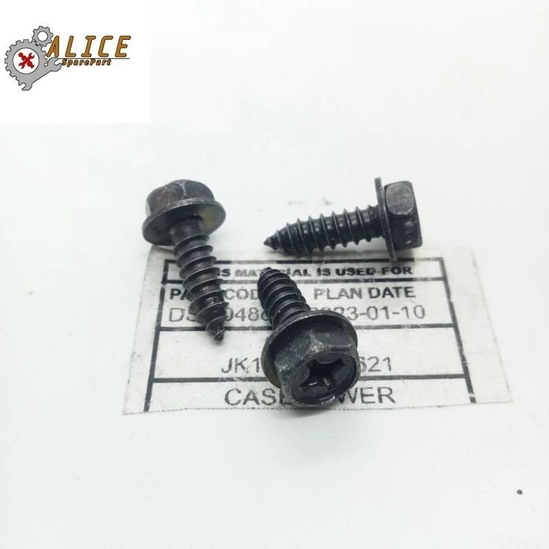 Baut M6 Drat Kasar Kunci 10 Baut Skrup Scrw