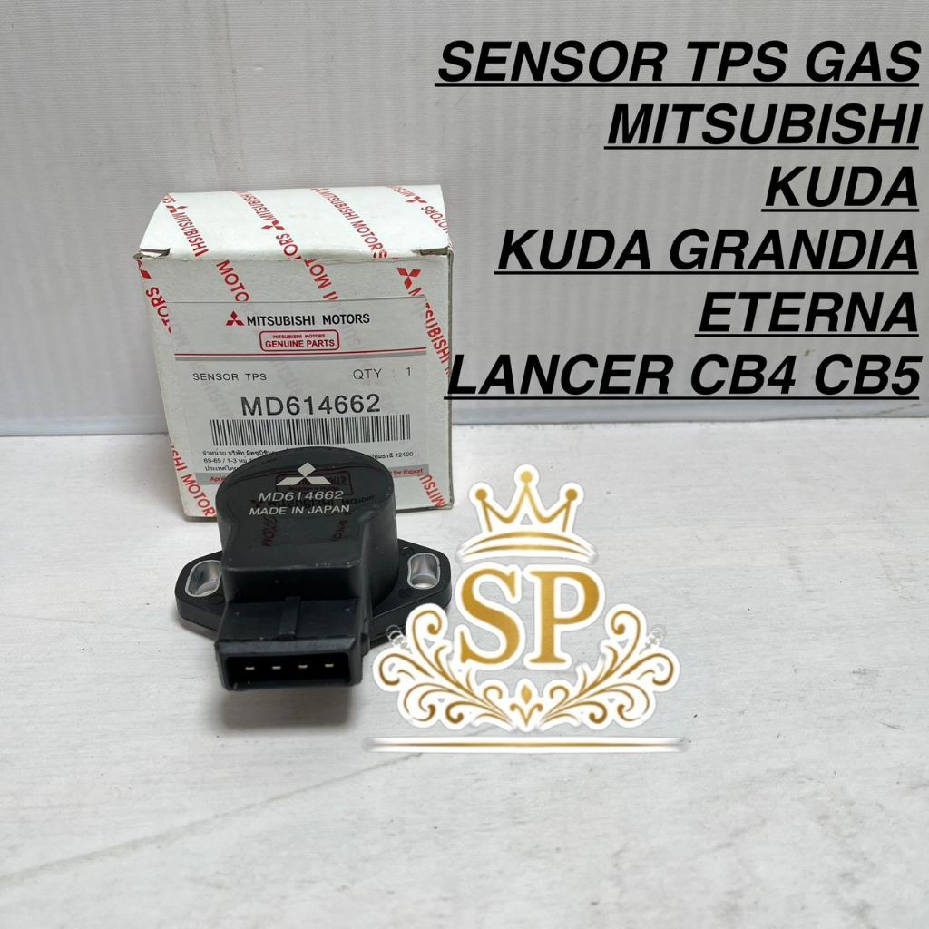 SENSOR TPS GAS MOBIL MITSUBISHI KUDA / KUDA GRANDIA / ETERNA / LANCER CB4 CB5 EVO 3 / GALANT V6 LELE