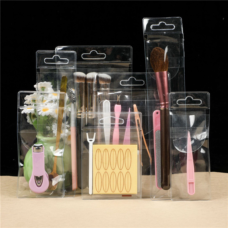 1000PcsLot Plastic PVC Self Sealing Bag Jewelry Storage Bag Transparent Self Sealing Bag Wholesale