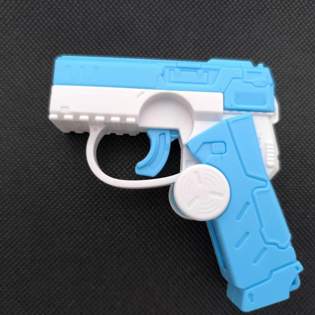 New Arrival Fidget Spinner Gun Transforming Automatic Rebound Mini Gun Toy Office Fidget Toys Creati