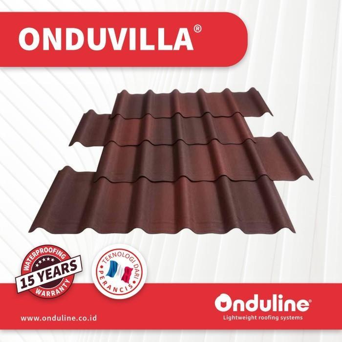 Genteng onduvilla - atap bitumen onduvilla onduline