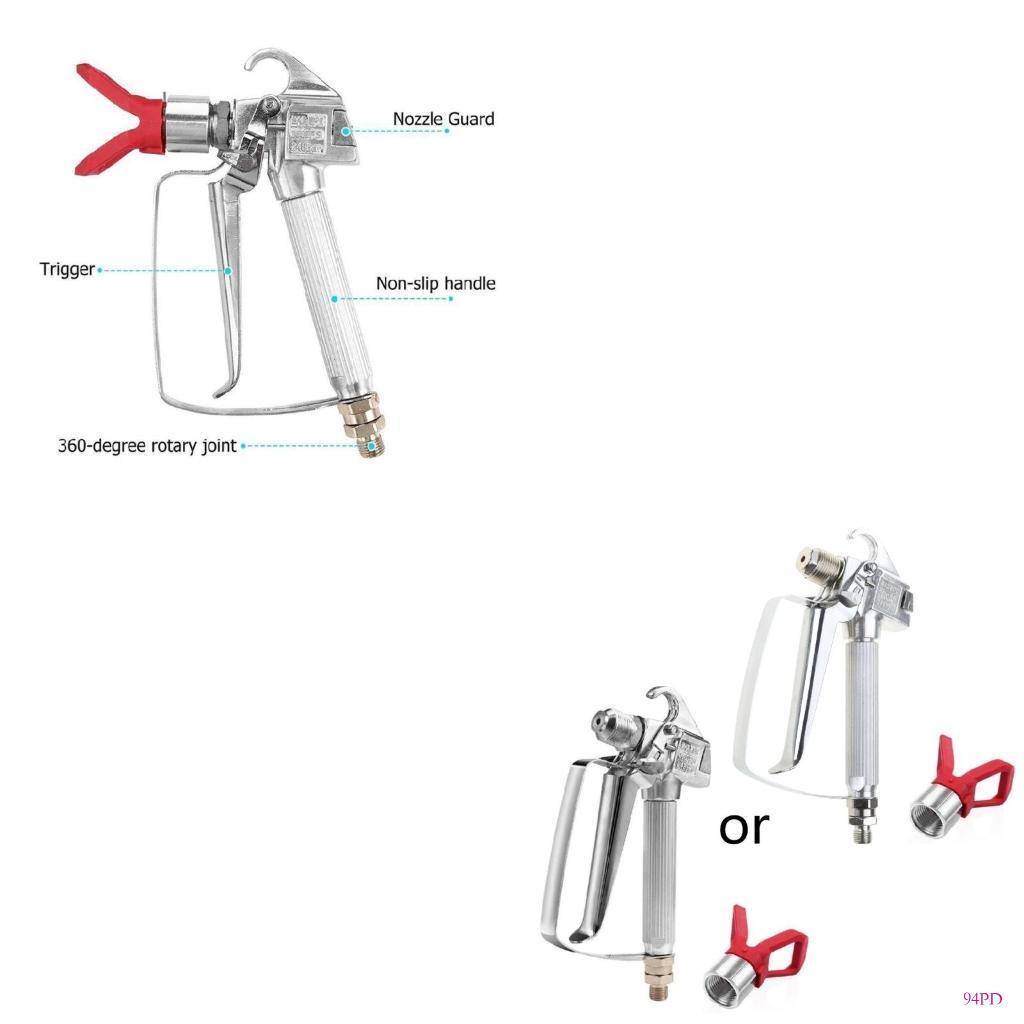 94PD 3600 PSI Airless Paint High Pressure 517 TIP Joint Silver Color