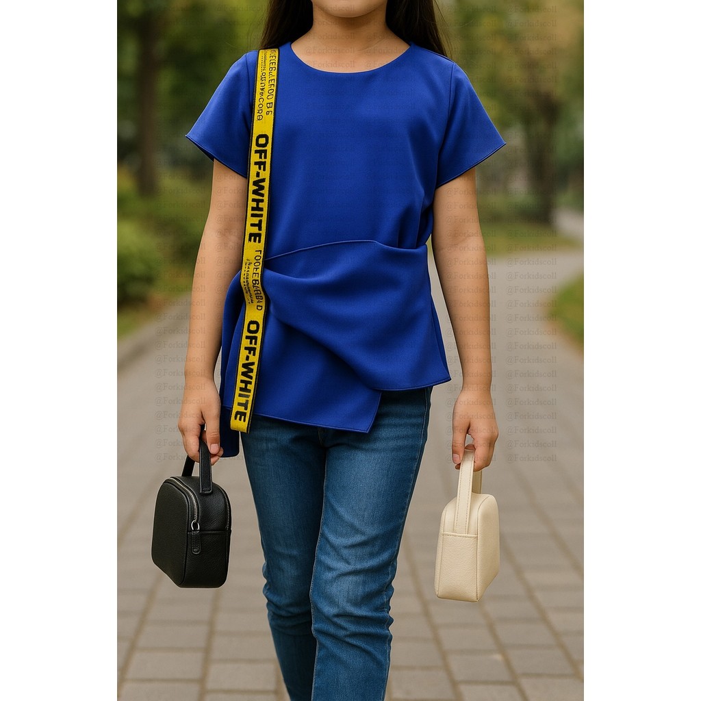 Baju Anak Perempuan Casual List Pita