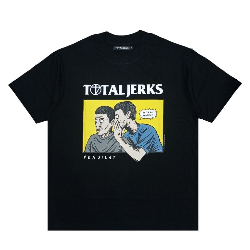HOT Tshirt TOTAL JERKS - PENJILAT