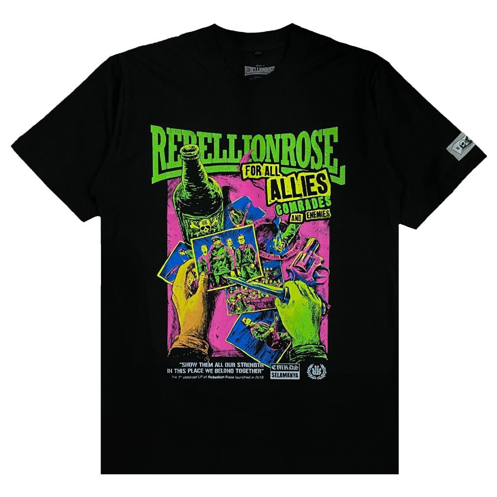 HOT Tshirt REBELLION ROSE - FAACE | Rebellion Rose Official Merchandise