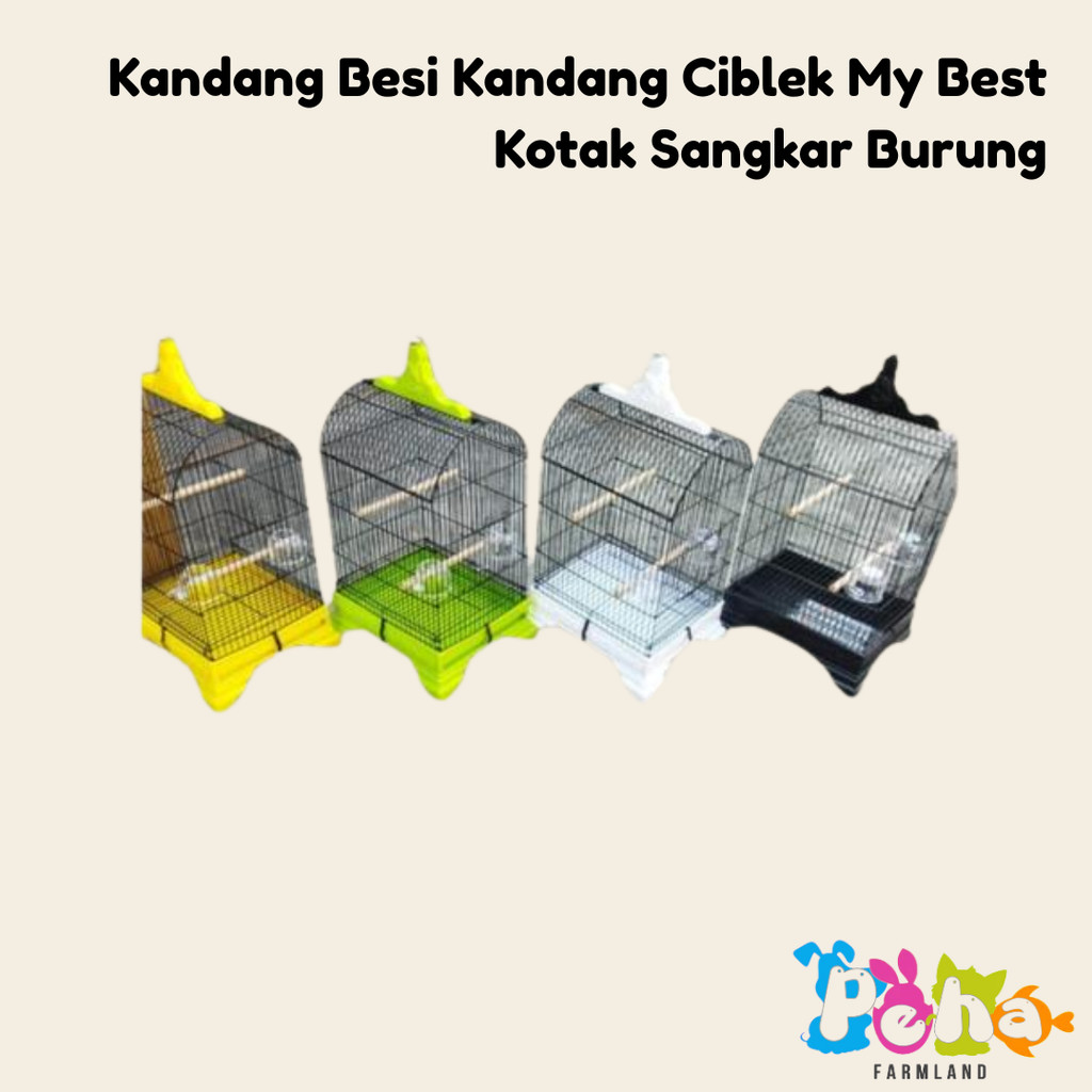 Kandang Besi Kandang Ciblek My Best Kotak Sangkar Burung