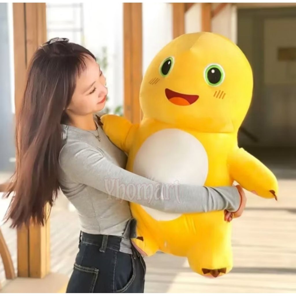 Boneka Nailong Super Jumbo Giant Boneka Nailong Dino Kuning Jumbo Boneka Lucu