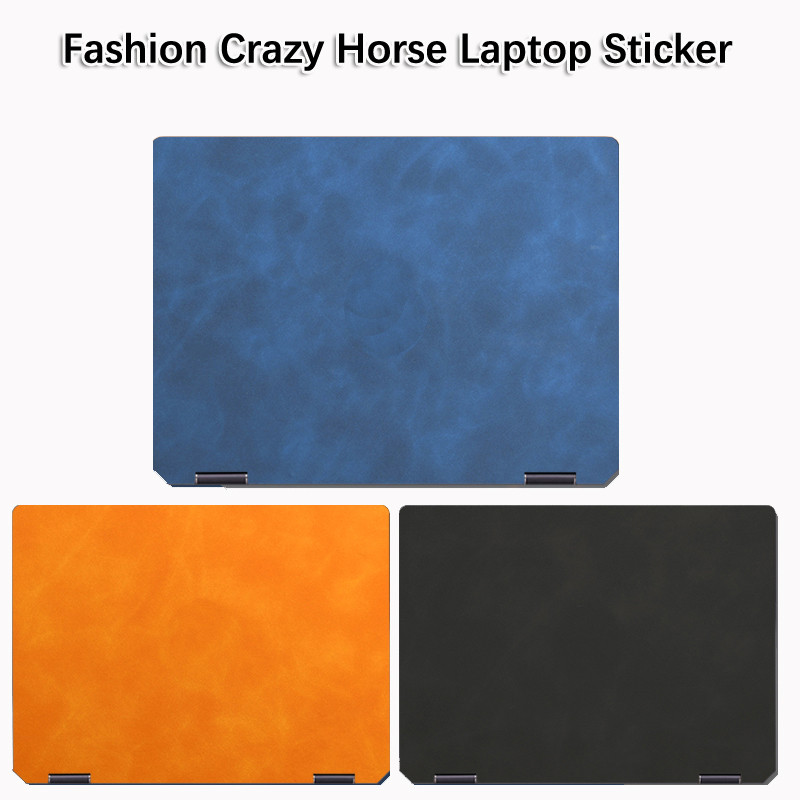 Leather Sticker Cover Skin for Lenovo YOGA Book 9i IRU8 133inch Book 9i IAH10 2025 14inch Laptop PC 