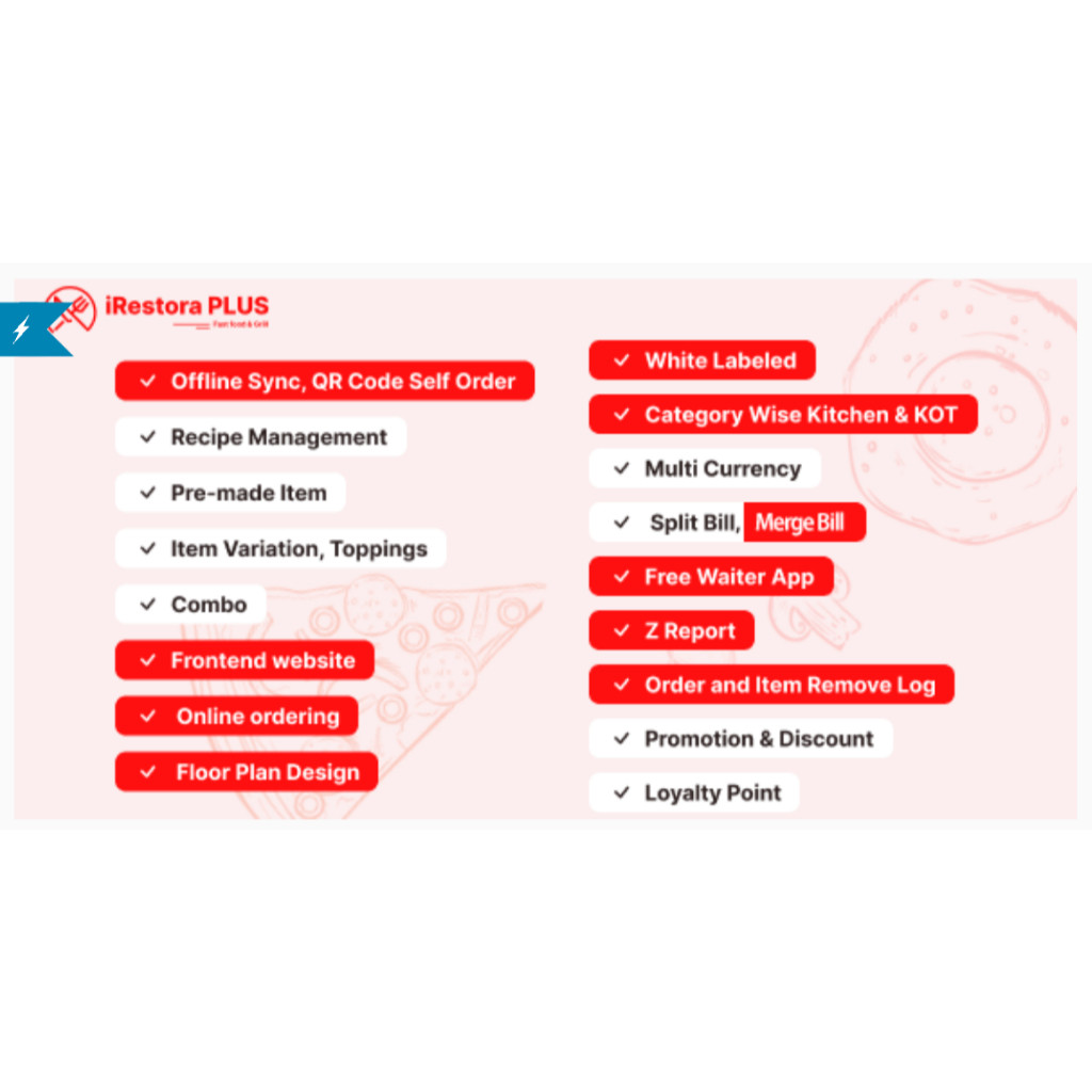 iRestora PLUS - Next Gen Restaurant POS , POS RESTORAN, POINT OF SALES TERLARIS