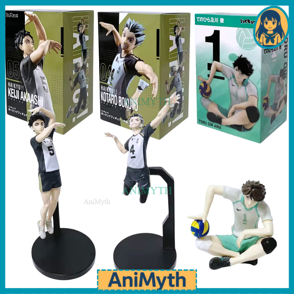 Action Figure Haikyuu Oikawa Toru Bokuto Kotaro Akaashi Keiji Anime Figur