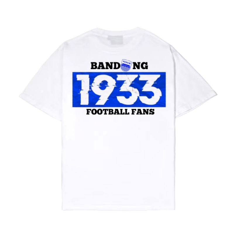 T-SHIRT BANDUNG FOOTBALL FANS 1933 DISTRO PRIA |