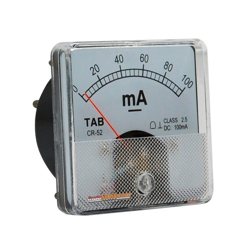 Amperemeter Analog DC Direct CR52 TAB