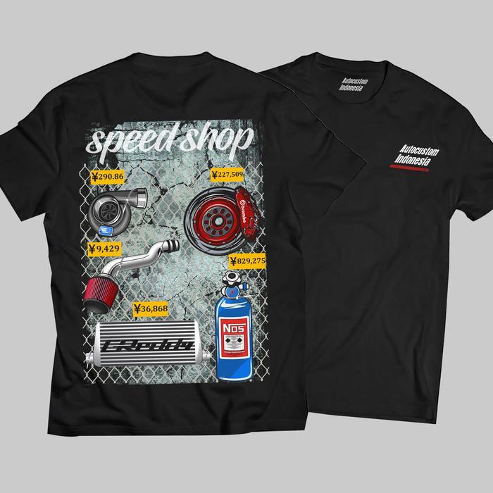 (COD) speed shop / Autocustom / kaos otomotif - S