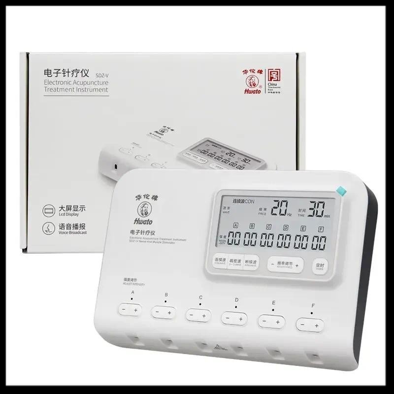 BADABEST Hwato SDZ-V Electrical Acupuncture Therapy Nerve and muscle stimulator 6 Channel EMS TENS E