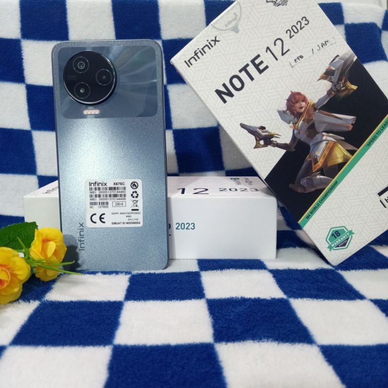 Infinix Note 12 2023 Ram 8/128GB | Ram 8/256GB Second Resmi Gadget Style Store