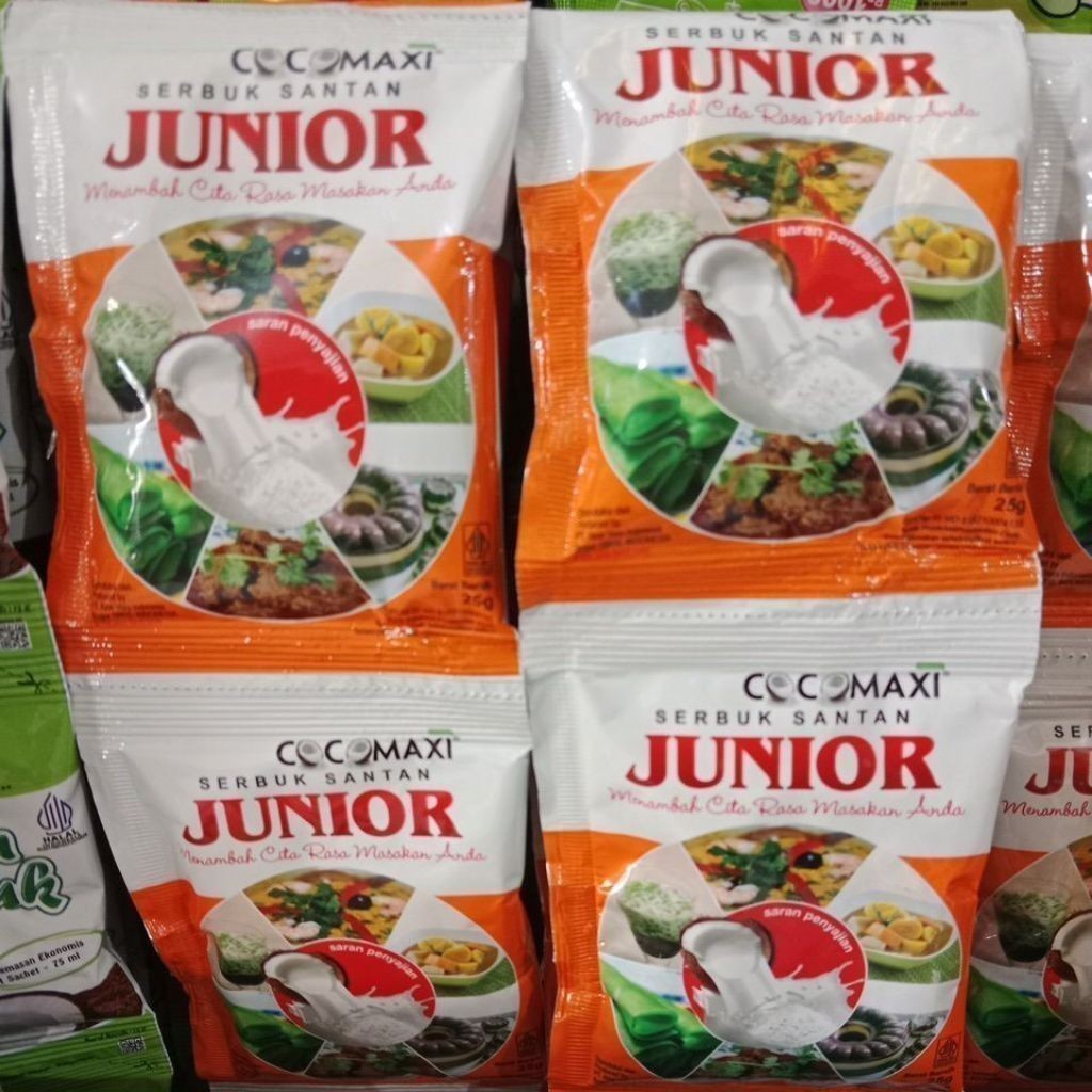 (LANGSUNG KIRIM) SANTAN BUBUK COCO MAXI JUNIOR 1DS ISI 10 RENCENG