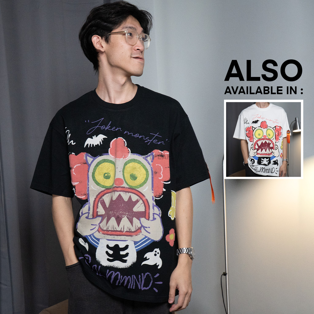 CALMMIND Joker Monster Tshirt Tee Baju Kaos Original