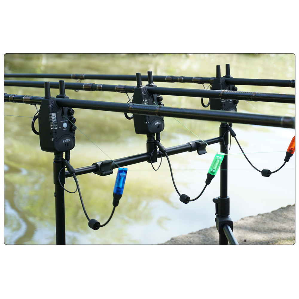 Hirisi Carp Fishing Alarm Set Wireless Bite Alarm 2 Way Remote Control Bite Indicator Fishing Access