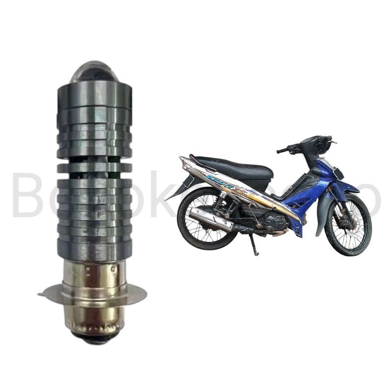 1pcs Lampu depan LED H6 Laser motor Yamaha VEGA R Byk