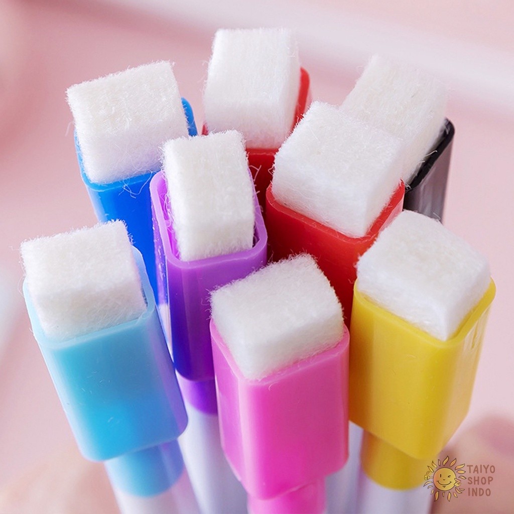 Spidol Papan Tulis White Board Marker Penghapus Wipe Clean Warna Warni