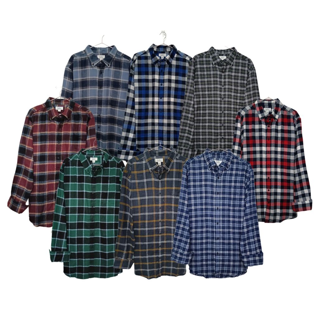 Kemeja Flanel Croft & Barrow Original Sisa Export
