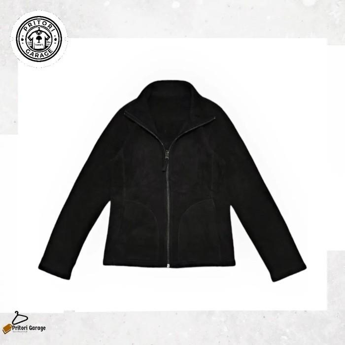 Reversible Outdoor Windbreaker Puffer Sherpa Jacket Uniqlo Black Color Block Vintage XS