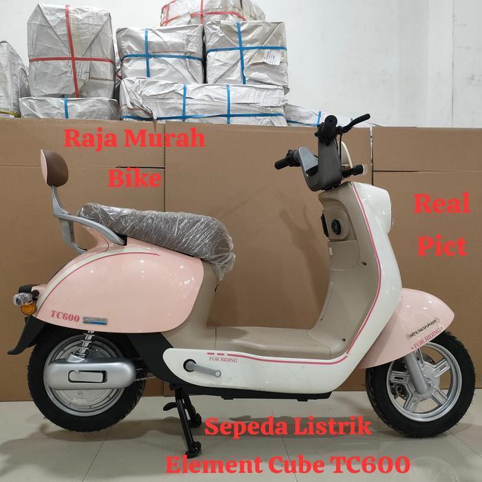Sepeda Listrik Element Cube Tc600 Sepeda Listrik Bergaransi Sepeda Listrik Element Selis E Bike Elem