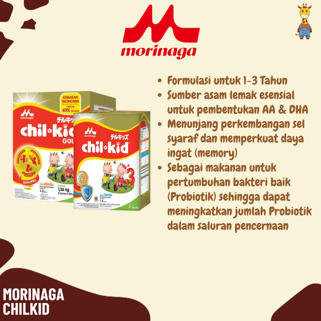 Susu Morinaga Chilkid - Susu Formula Anak