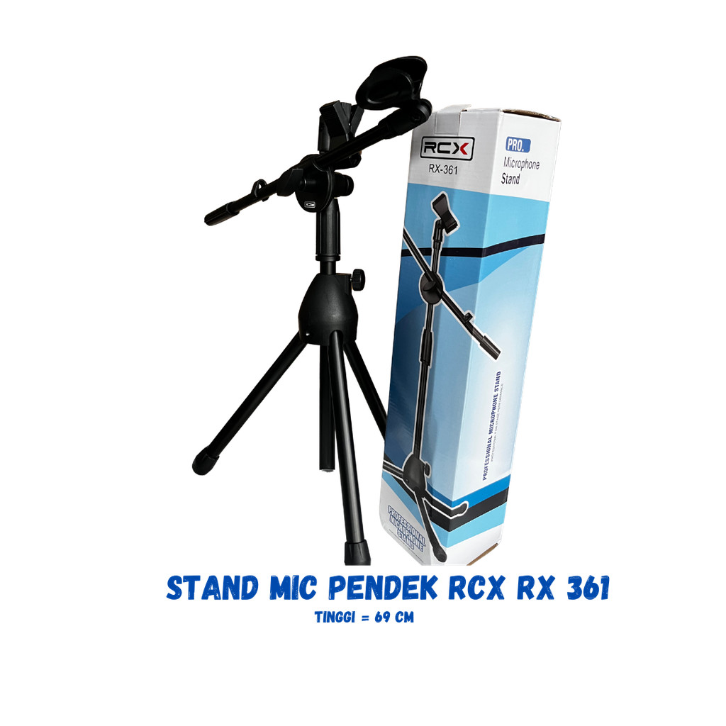 Stand Mic Pendek RCX RX-361 ORIGINAL