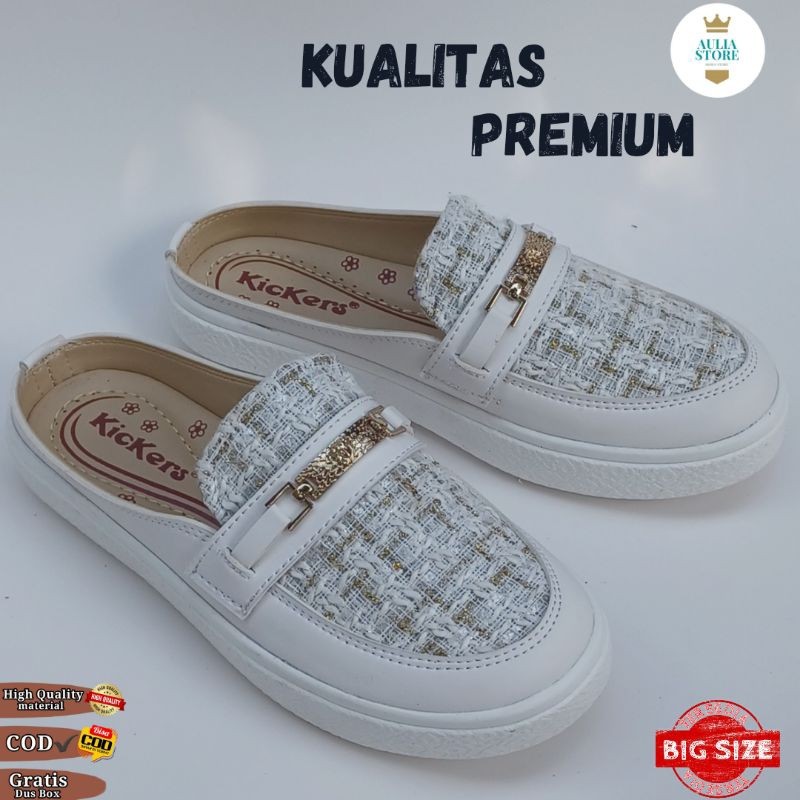 Sepatu Sandal  Wanita Jumbo big size 41_45 Sl aulia 77 variasi (twet sol pt)