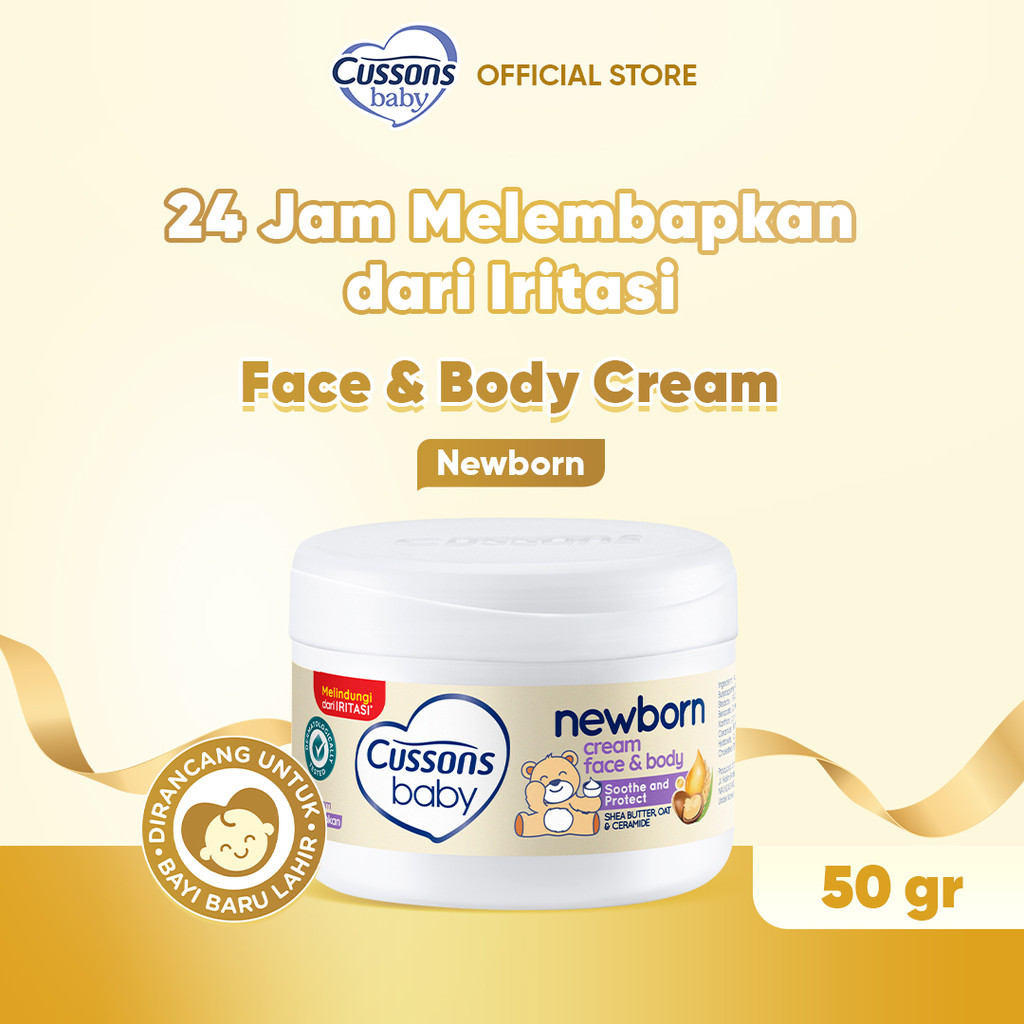 Cussons Baby Newborn Cream - Krim Bayi 50gr