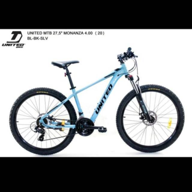 Sepeda MTB 27.5" United Monanza 4.0 NEW 4