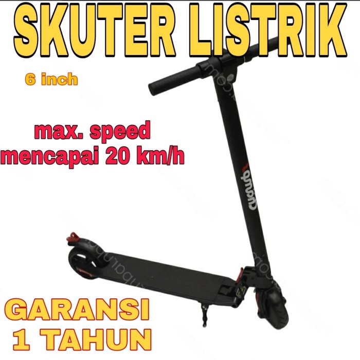 SKUTER LISTRIK ELECTRIC SCOOTER MATIC METIK GARANSI OTOPED DEWASA ANAK