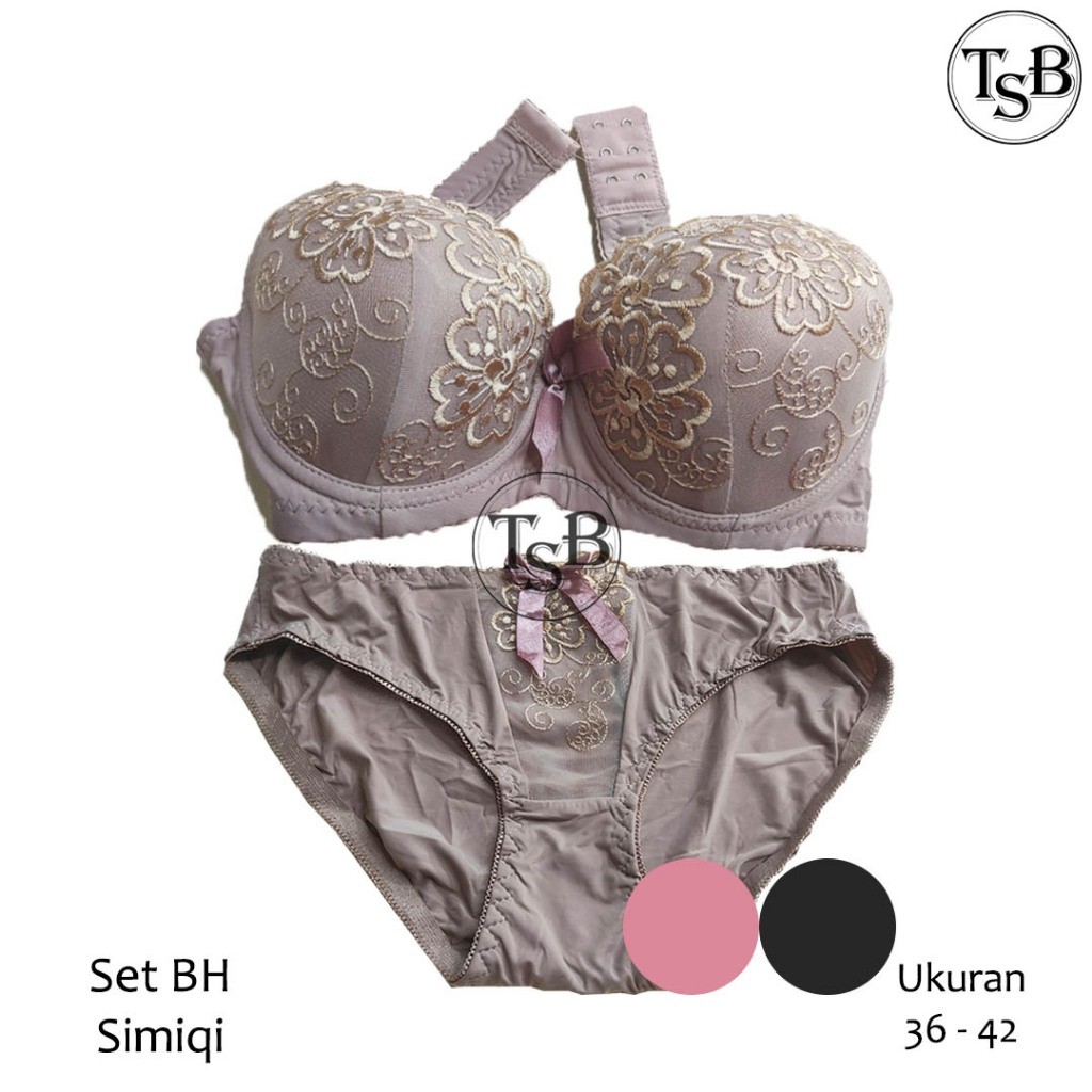 ichaku Setelan BH Celana Dalam Simiqi 8830 Set BRA Celana Dalam Simiqi Set BH CD Simiqi BH Simiqi