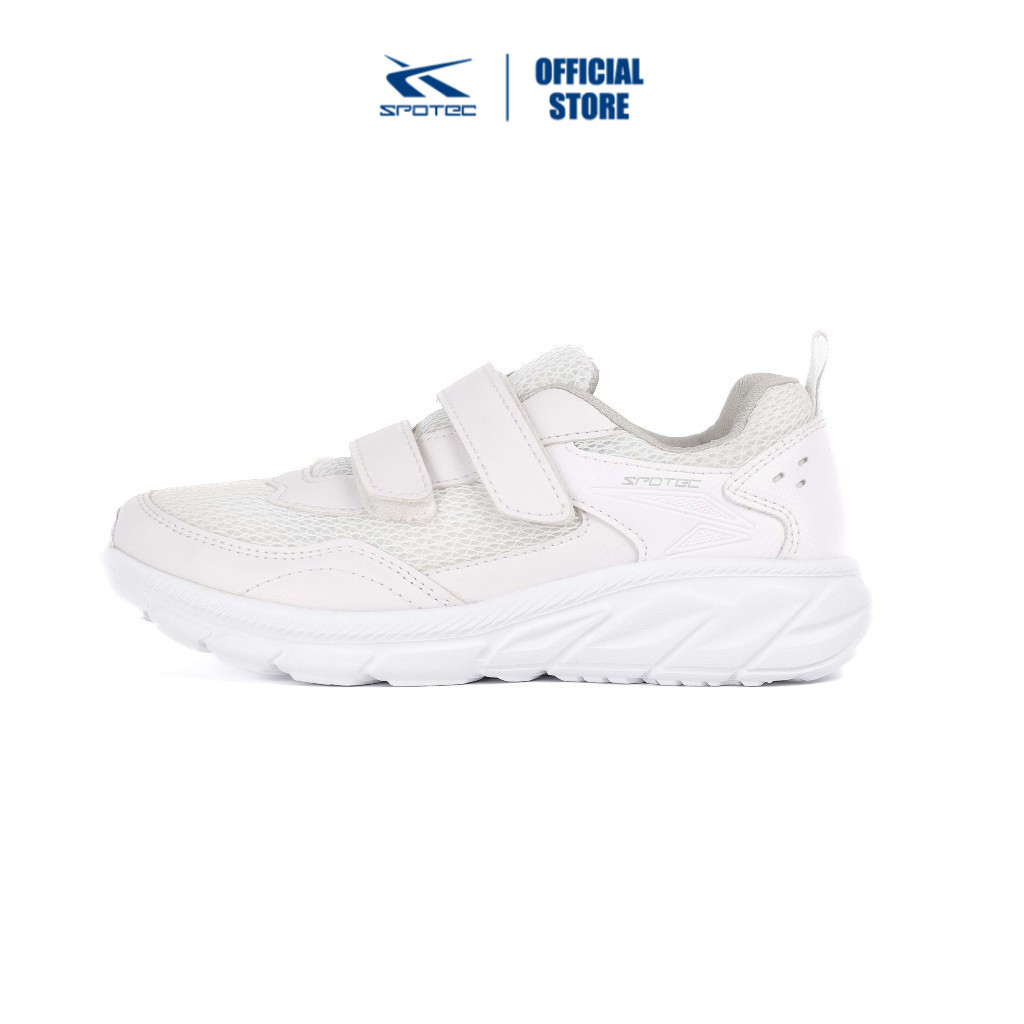 SPOTEC Kids Neuro Velcro Jr Sepatu Sneakers Anak - Putih Putih