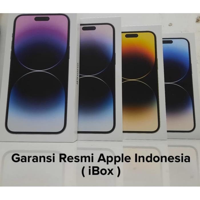 iPhone 14 Pro 256GB New Apple Garansi Resmi iBox - Deep Purple