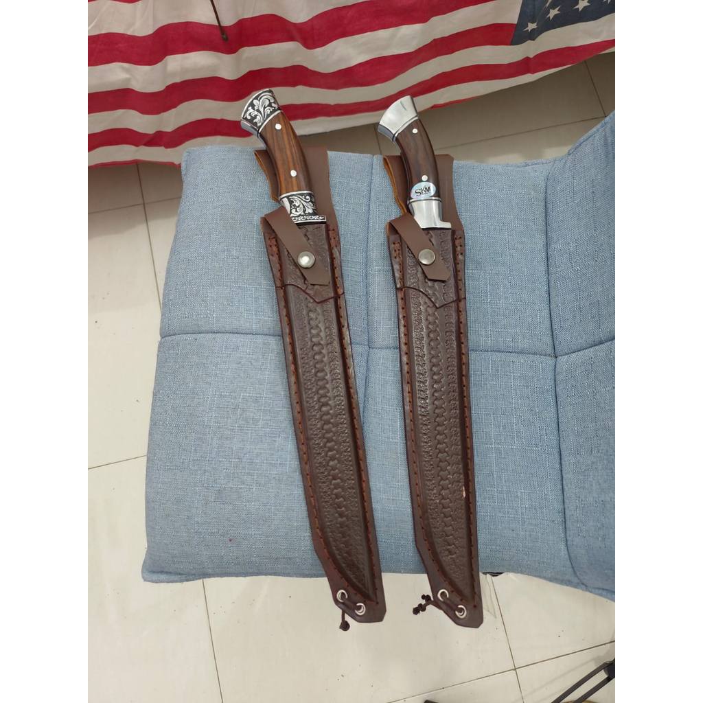 GOLOK SEMBELIH HSS SARUNG KULIT DURALIUM TERLARIS