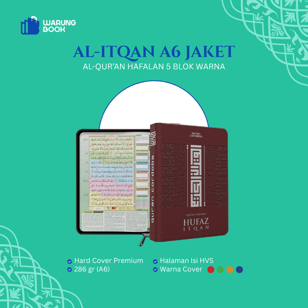 al quran alquran kecil mini saku sedang resleting A6 AL HUFAZ ITQON HAFALAN AESTHETIC