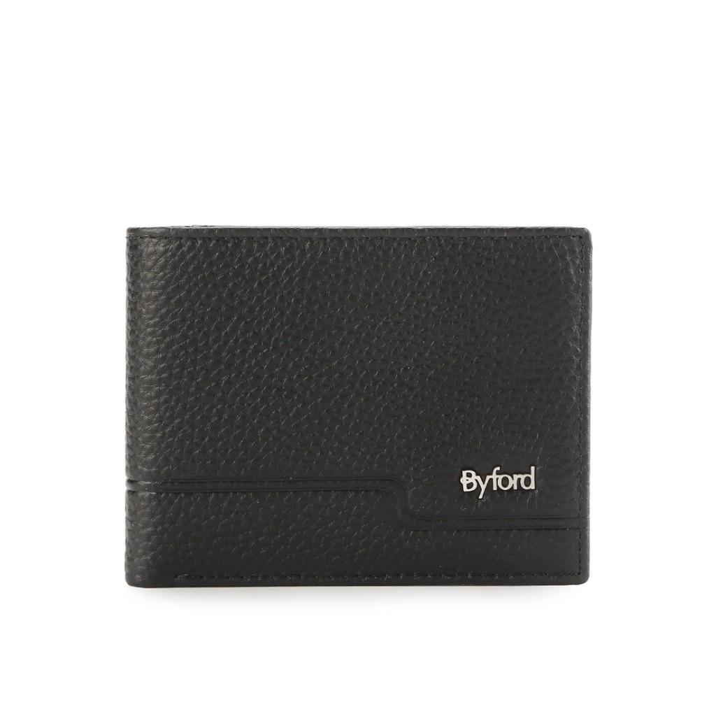 Byford Dompet Lipat Pendek Pria Kulit Men Leather Short Wallet 2211412001BLA