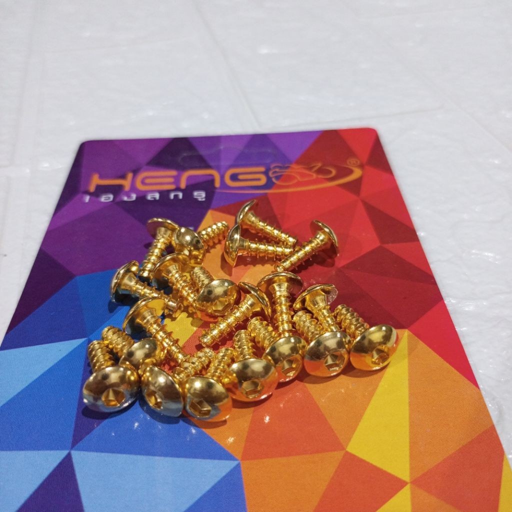 JQR_VARIASI BAUT BODY GOLD KUNCI L MOTOR YAMAHA NMAX MIO FINO XEON XRIDE JUPITER NOUVA DLL