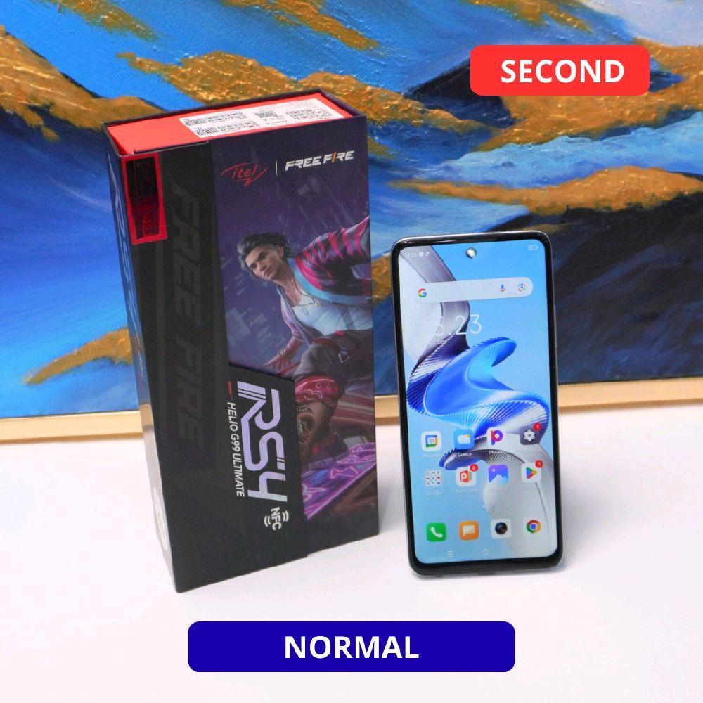 ITEL RS4 8/128 GB HP SECOND ORIGINAL SINAR MUTIARA CELL