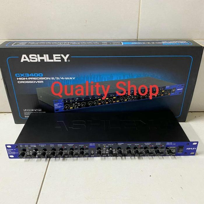 Crossover Ashley Plus Limiter Ashley CX3400 Super-X Pro Original