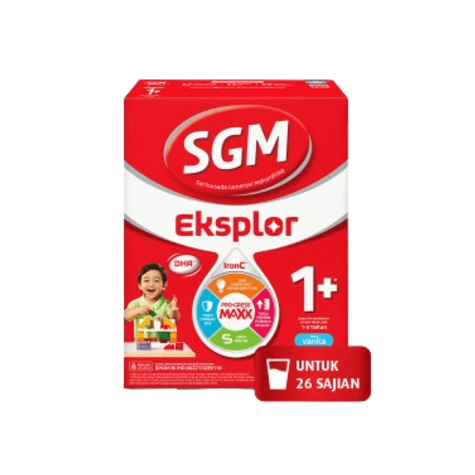 SGM Susu Anak Eksplor 1+ Vanilla Dus 900 gr