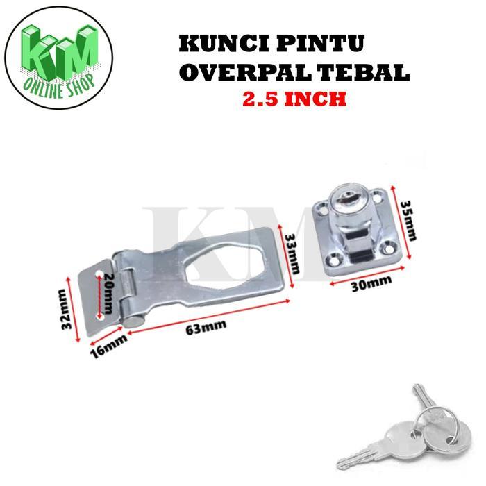 Overpal Plat Tebal 2.5 inch 3 inch 4 inch Overpal Stainless Tebal