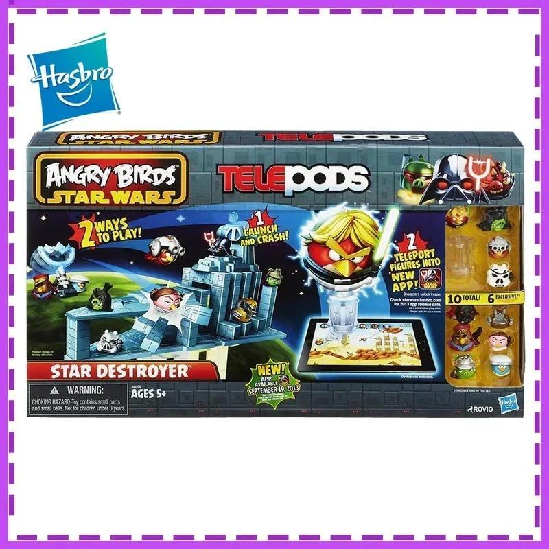 Hasbro Angry Birds Action Figure Star Wars Catapult Desktop Game Telepods Star Destroyer Model Colle