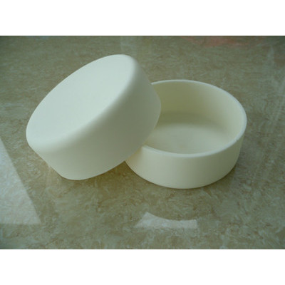 Circular dia75x27mm  99.5% Al2O3 High Purity alumina corundum crucible / Al2O3 ceramic crucible / Si