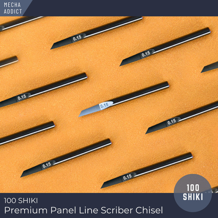 100Shiki Premium Panel Line Scriber Chisel - Gundam engraver