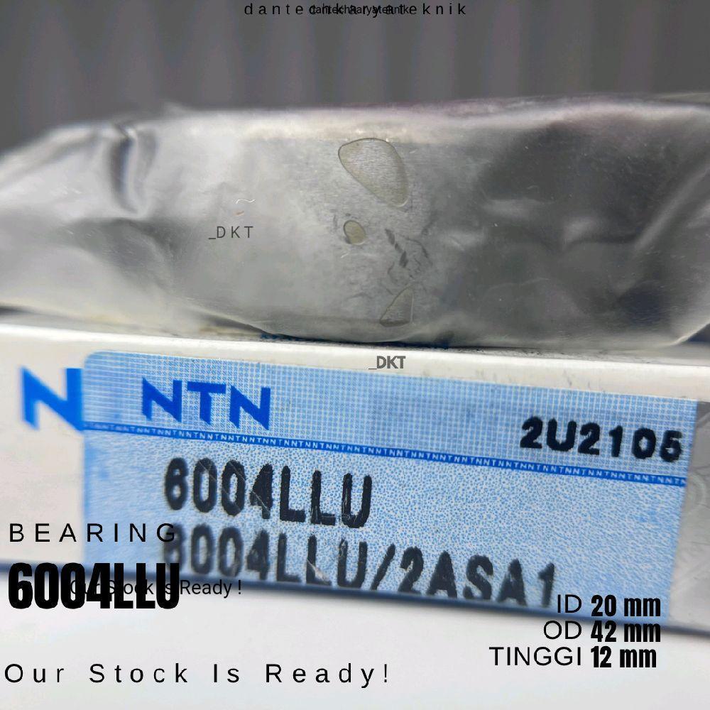 Bearing 6004 LLU Tutup Karet Untuk Sepeda Motor Bearing 6004LLU  NTN
